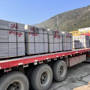 淄博 芝麻灰地铺石出货日常