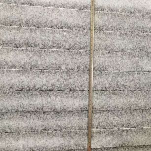 淄博 芝麻白火烧成品厚薄均匀，B料价格接近A料质量