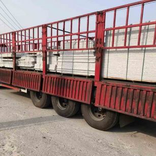 淄博 白麻荔枝面外墙干挂，工厂装车日常