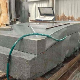 淄博 芝麻灰异型加工-拱桥