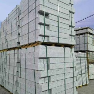 淄博 芝麻白花岗岩路沿石，路缘石，路肩石，道牙，立缘石，马路牙子，街沿石，侧石等