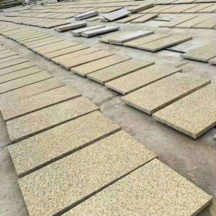 淄博 黄金麻荔枝地铺石面排板