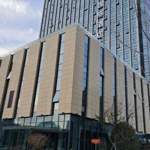 淄博 黄金麻花岗岩外墙干挂