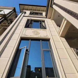 淄博 黄金麻荔枝面别墅外墙干挂效果展示