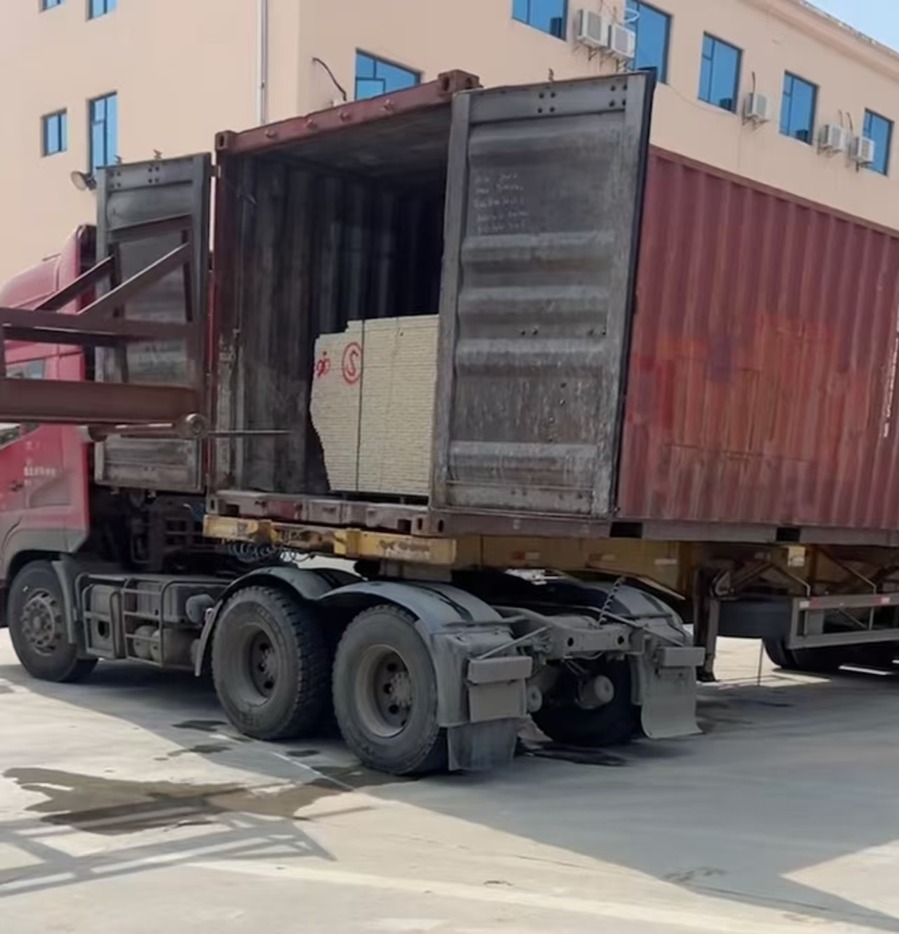 淄博 黄金麻荔枝面毛板