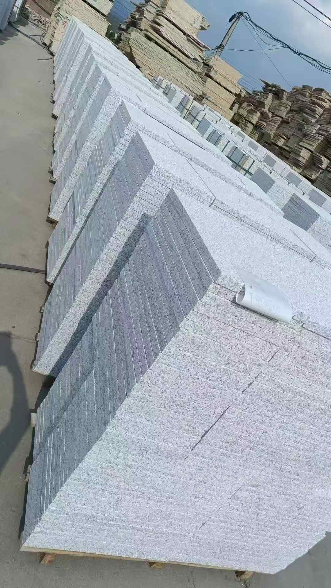 淄博 白麻荔枝面花岗岩地铺石