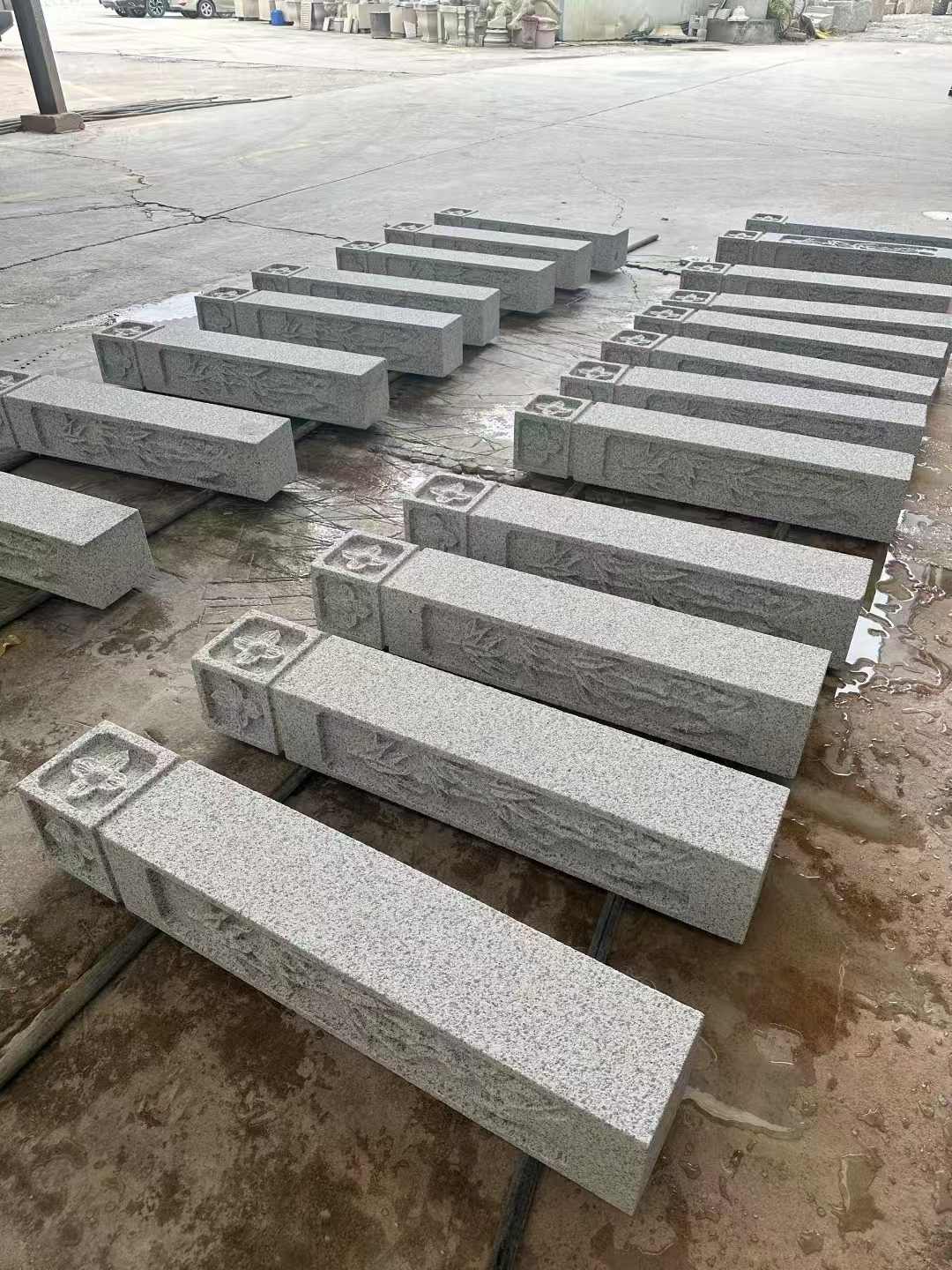 淄博 白麻方柱雕花防水