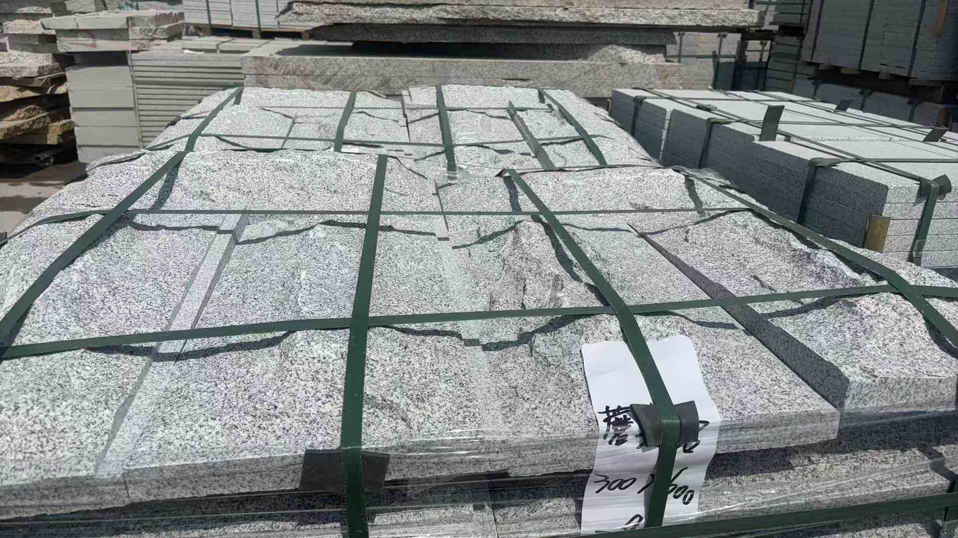 淄博 芝麻白蘑菇石成品